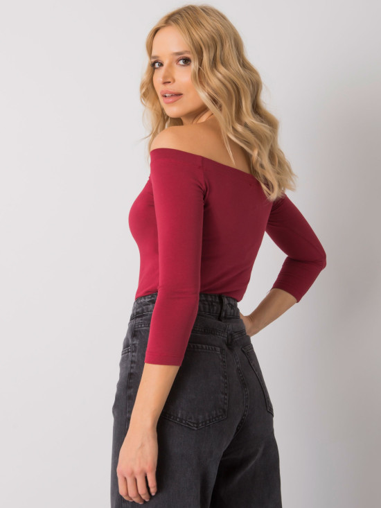 Bordeaux Bluse Live