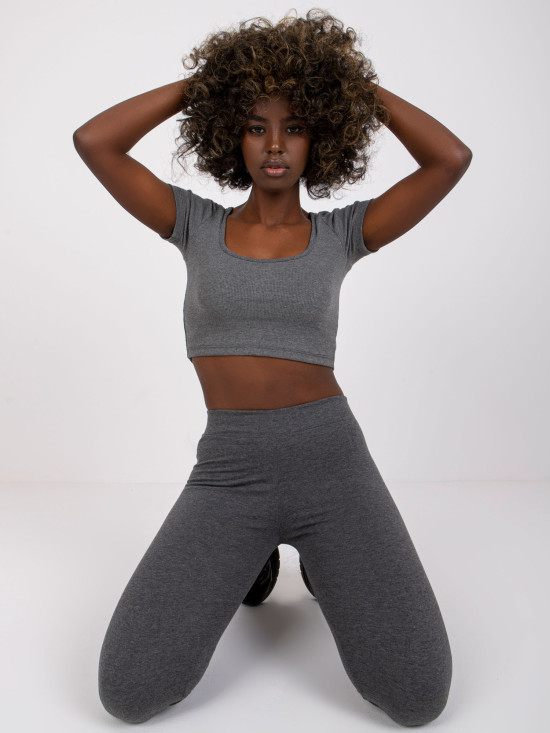 Stylische Leggings mit hohem Bund