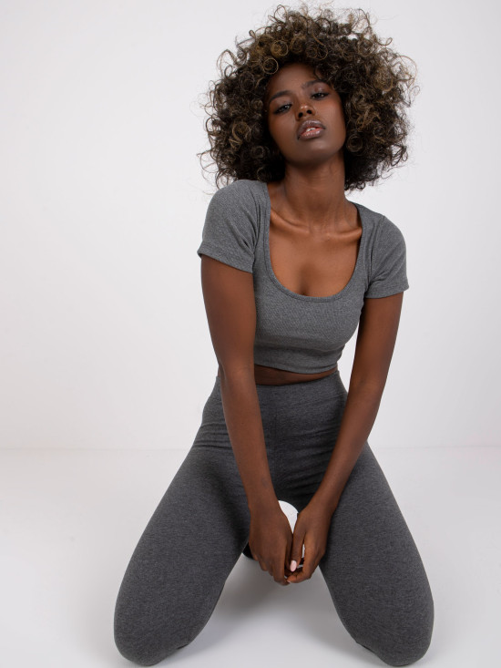 Stylische Leggings mit hohem Bund