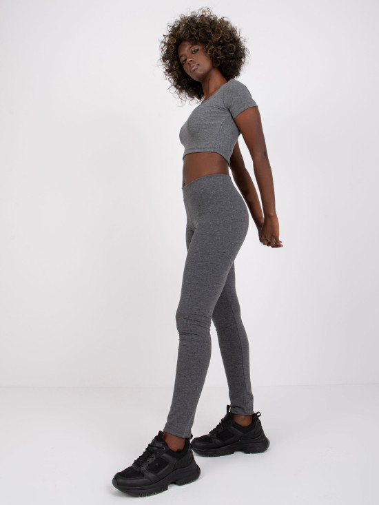 Stylische Leggings mit hohem Bund