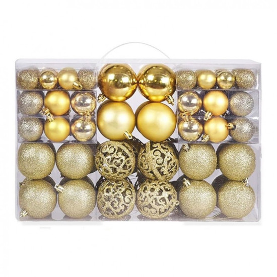 Weihnachtsdekorationen - 100 Stück Gold