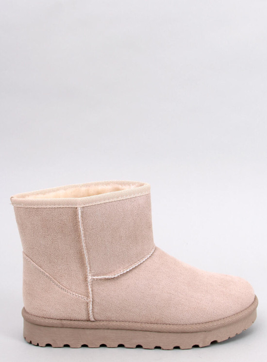 Winter gefütterte Schneestiefel Beige
