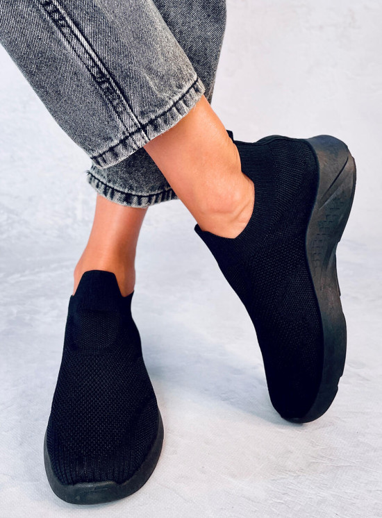 Slip-on-Sneaker Schwarz