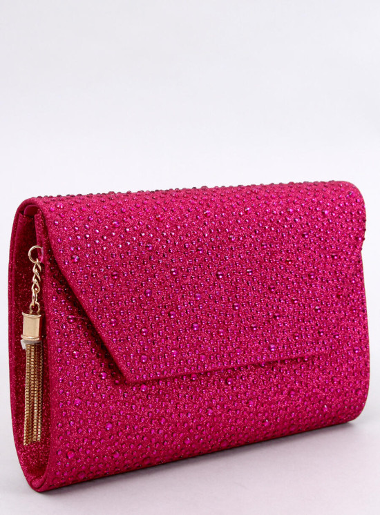Glänzende Handtasche Pink