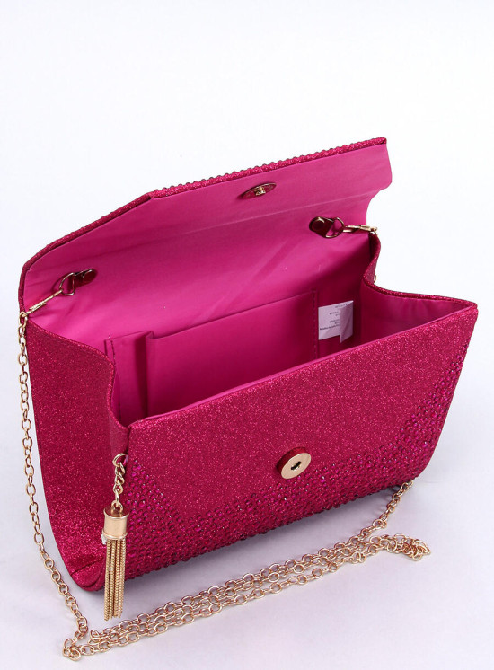 Glänzende Handtasche Pink