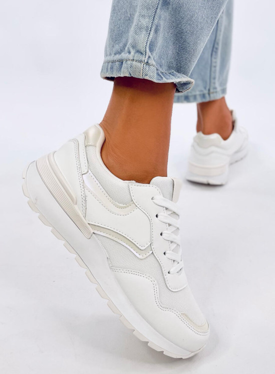 Damen-Sneaker Weiß/Ecru