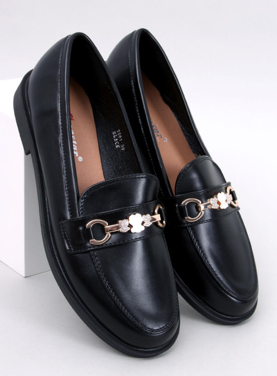 Elegante Mokassins für Damen Schwarz