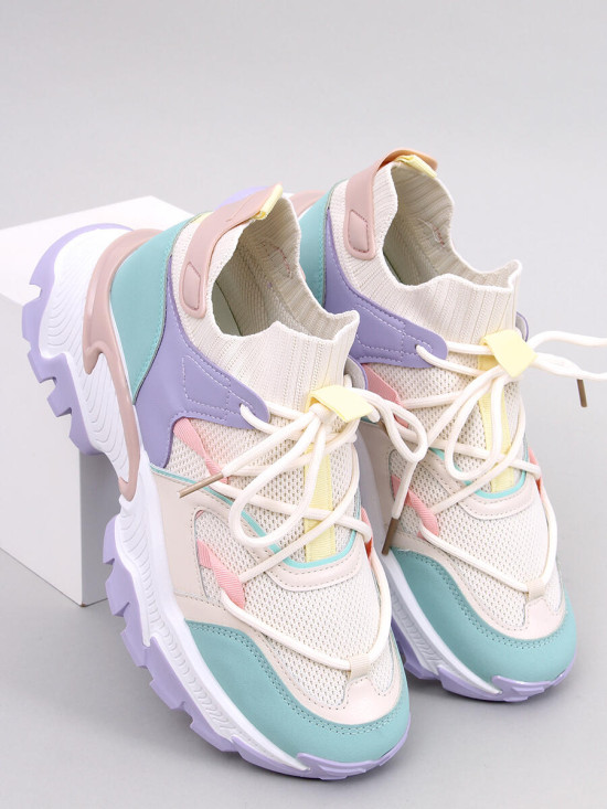 Damen-Sneaker Lila/Grün
