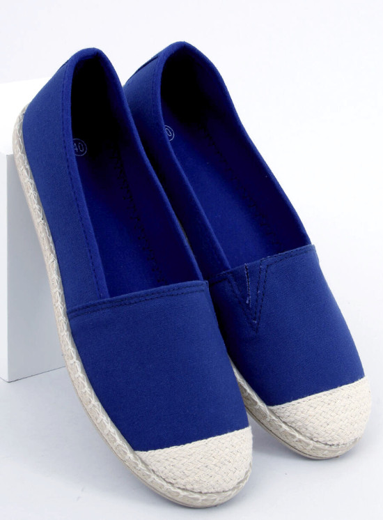 Stoff-Espadrilles Royal Blue