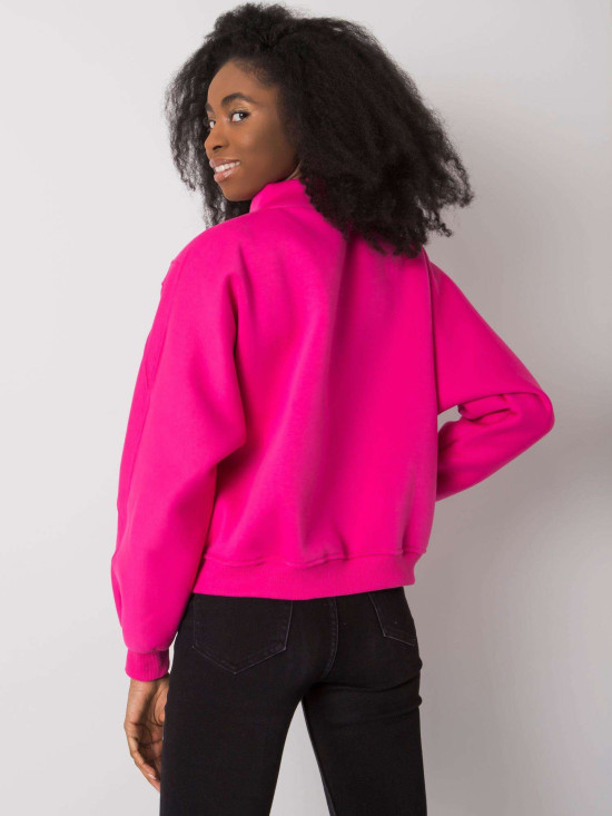 Rosa Sweatshirt mit langen Ärmeln
