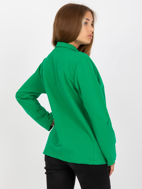 Grüne Sweatjacke RUE PARIS