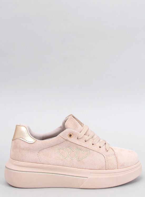 Pastell-Sneaker HEART Beige