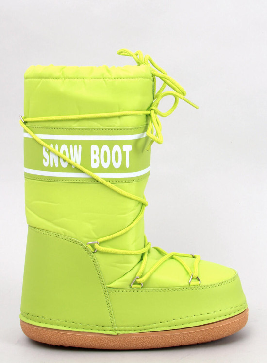 Winterstiefeletten SNOW BOOTS HIGH Neon Yellow