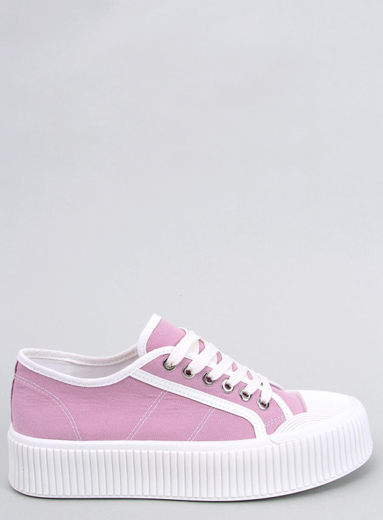 Plateau-Canvas-Sneaker Lila