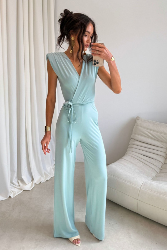 Lunaria Jumpsuit in Mintfarbe