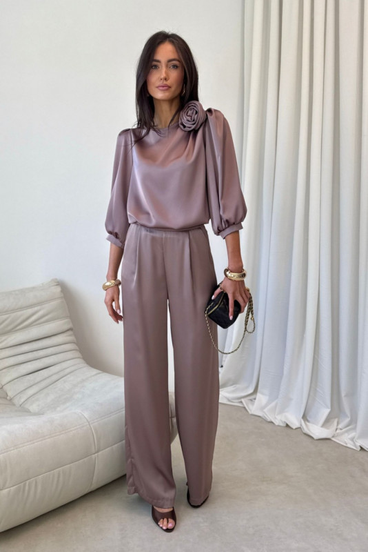 Elegante braune Hose Elsa