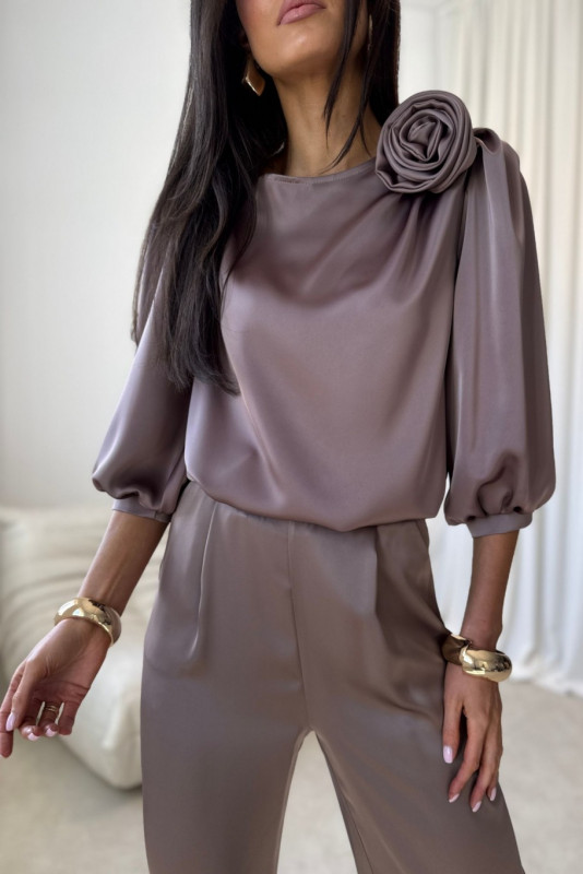 Elegante braune Hose Elsa