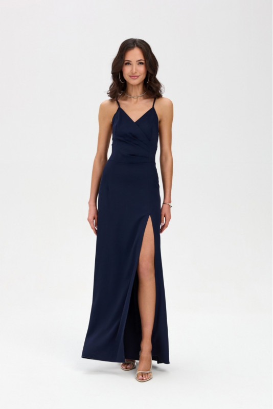 Amara Maxi-Kleid in Dunkelblau