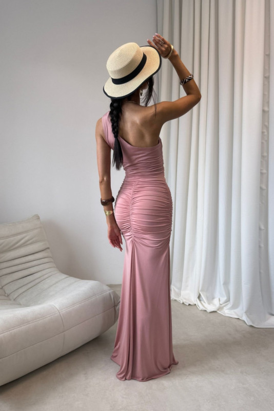 Maxikleid in Rosa