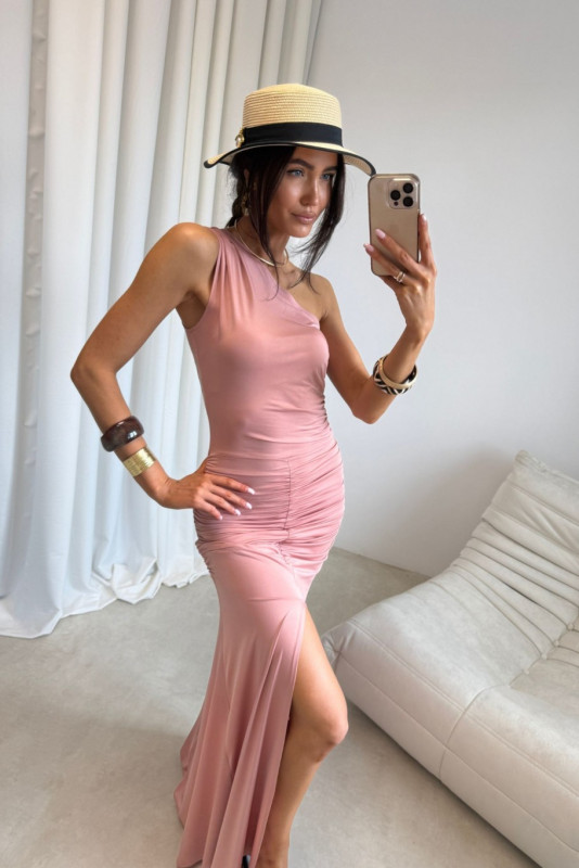 Maxikleid in Rosa