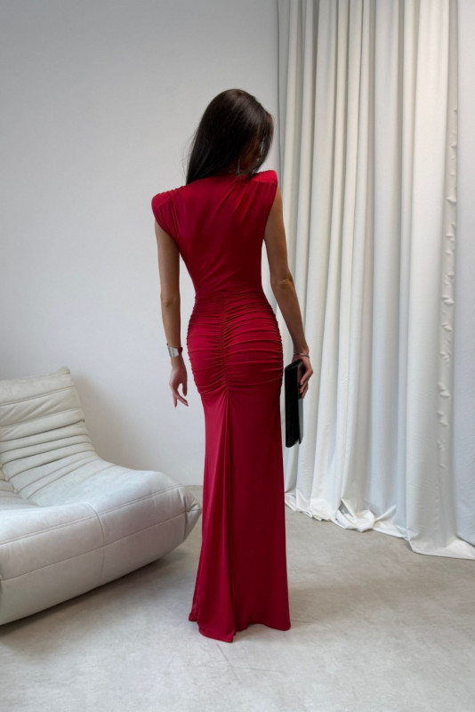 Noelia – Maxi-Kleid in Rot