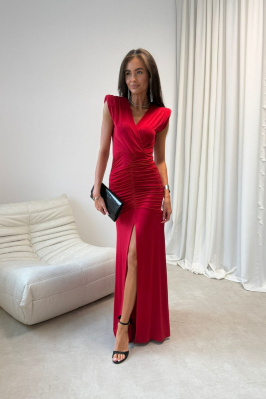 Noelia – Maxi-Kleid in Rot