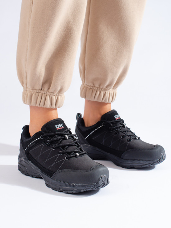 Damen Trekking Schuhe Waterproof Schwarz