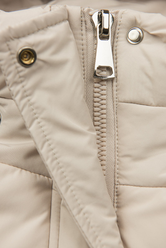 Warme Steppjacke WINTER Ecru