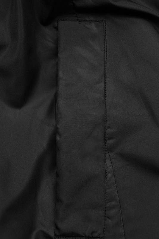 Doppelseitiger Wintermantel Braun/Schwarz