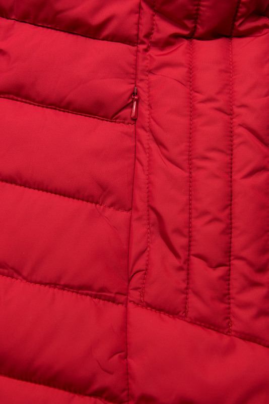 Light-Steppjacke rot