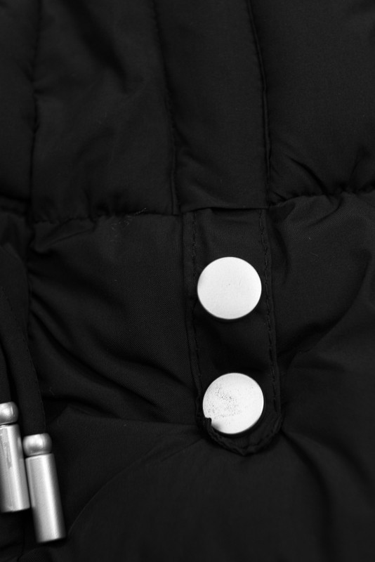 Mädchen Winterjacke Schwarz