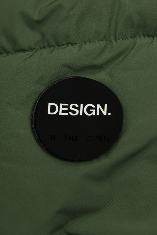 Jungen Winterjacke Dunkelgrün