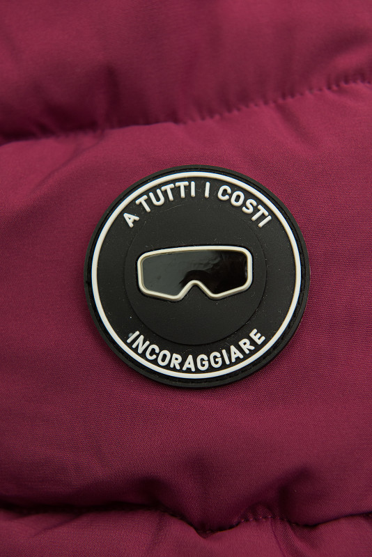 Mädchen Winterjacke in Burgunderfarbe