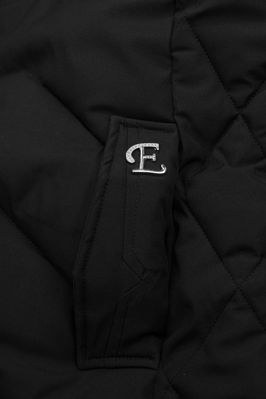 Mädchen Winterjacke in Schwarz