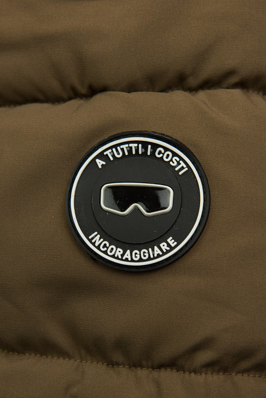 Mädchen Winterjacke in Schokoladenbraun