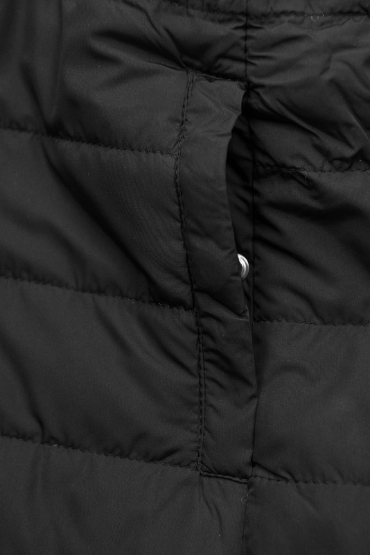 Beidseitig tragbare Übergangsjacke khaki/schwarz