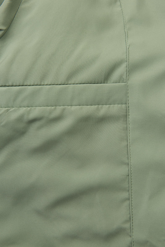 Gesteppte Winterjacke im verlängerten Schnitt, Jade