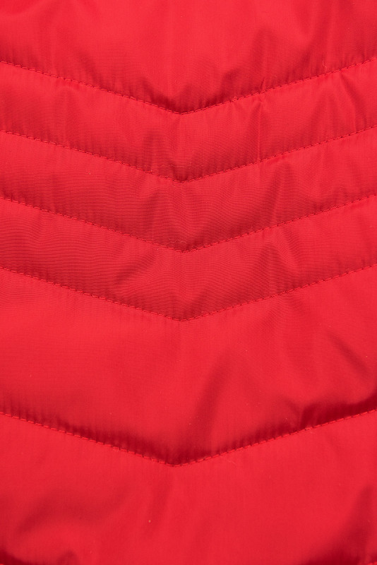 Weste mit Kapuze Rot