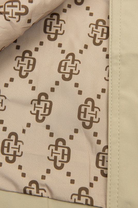 Zweireihiger Trenchcoat Beige