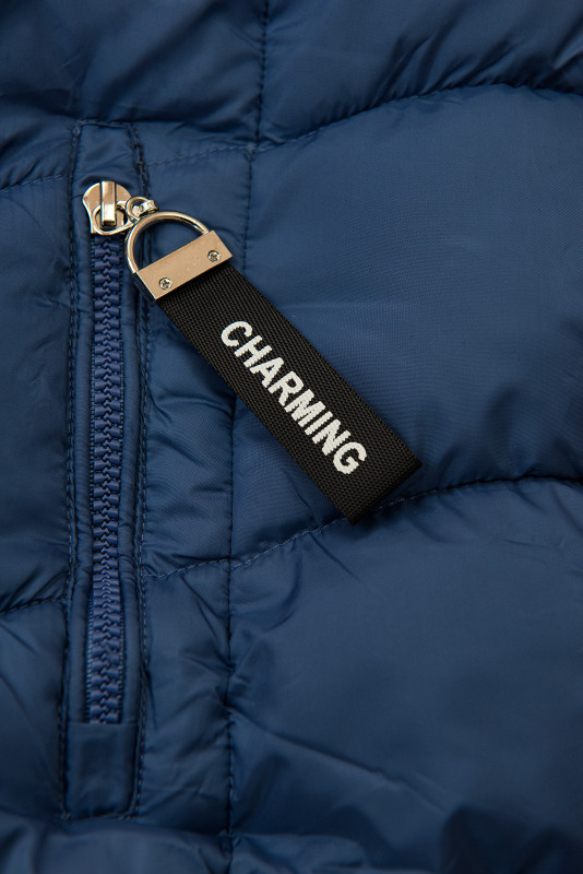 Wintergesteppte Jacke ICE Blau