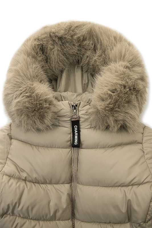 Wintergesteppte Jacke ICE Beige
