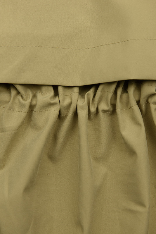 Trenchcoat mit kariertem Futter, dark beige