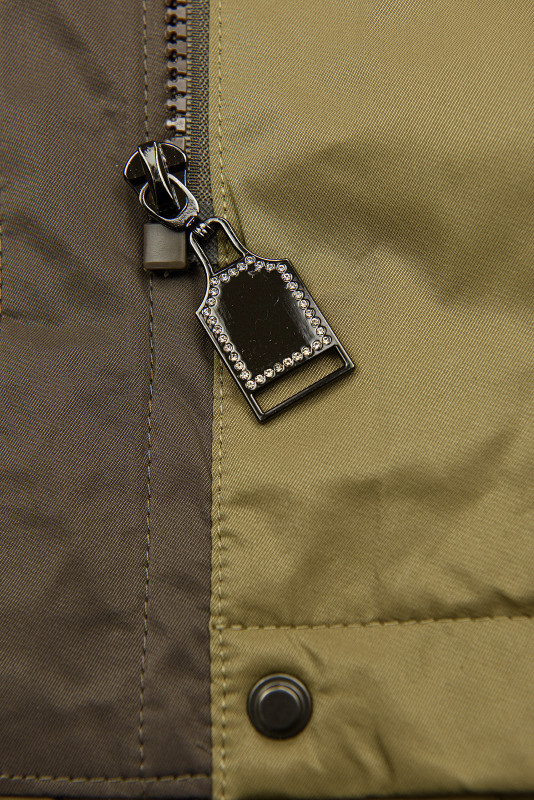 Übergangsmantel im verlängerten Schnitt Sandbeige