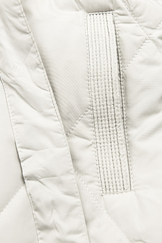 Wendejacke Weiß/Leopardenmuster