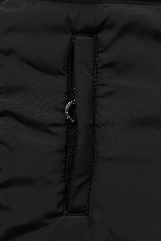 Extra-warme Sweatjacke Schwarz