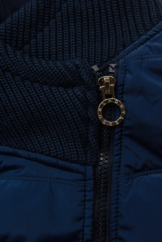 Extra-warme Sweatjacke Dunkelblau