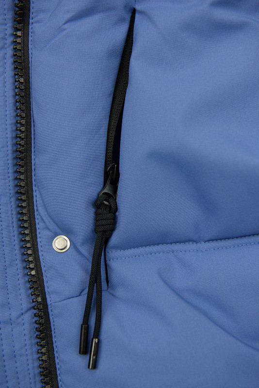 Damen-Winterjacke mit Kapuze FREEDOM Blau