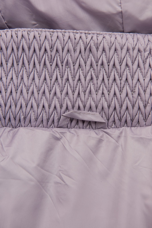 Gesteppte Damen-Frühlingsjacke Lila