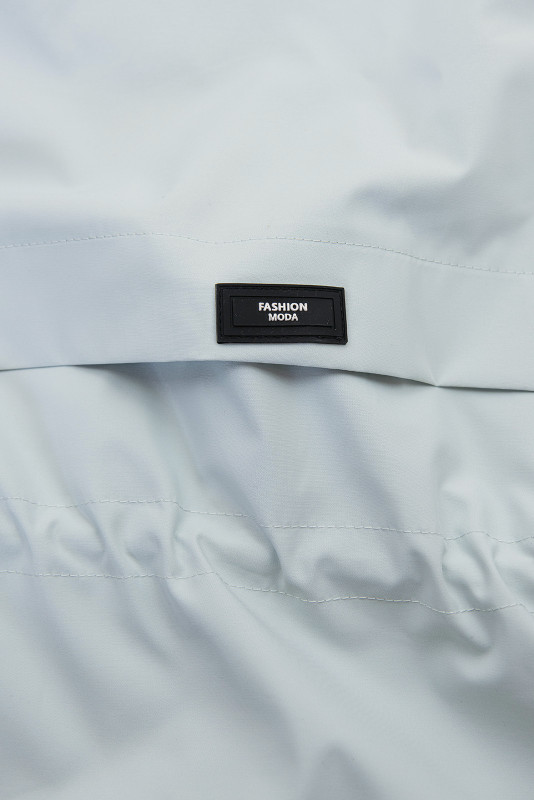 Hellblauer Parka für Frühling/Herbst