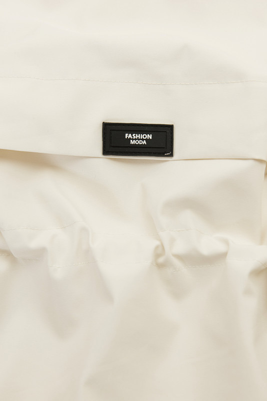 Parka für Frühling/Herbst Hellbeige